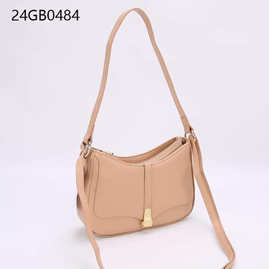 Women&#x27;s padded faux leather shoulder bag