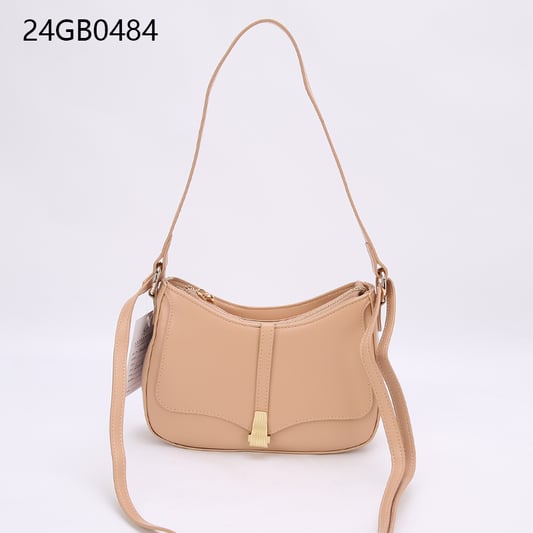 Women&#x27;s padded faux leather shoulder bag